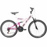 Bicicleta Track Tk3 Tb200 Aro Aero 26 Freio V-break 18 Velocidades - Branco/rosa - 1