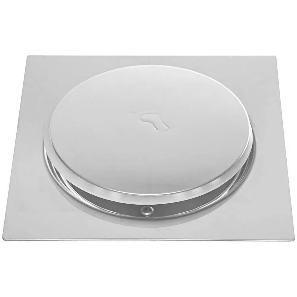 Ralo Click Inox 15x15 Inteligente Pop Up Kit 5 Unidades Anti Odor Banheiro Lavabo Cromado AB.MIDIA J - 6