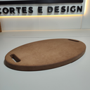 Ver imagem 6 de Bandeja Decorativa Elipse 35x55cm MDF 15mm