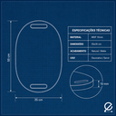 Ver imagem 7 de Bandeja Decorativa Elipse 35x55cm MDF 15mm