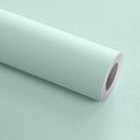 Ver imagem 1 de Kit 10 Metros de Papel de Parede Lavavel Textura Linho Verde Água