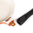 Ver mais imagens de Conjunto de 5 Panelas de Cerâmica Laranja Indução Le Cook