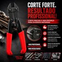 Ver imagem 7 de Alicate Corta Vergalhao Tesoura 8 Polegadas Corte Ferro Profissional Cortador Aco Cadeado Corrente C