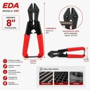 Ver mais imagens de Alicate Corta Vergalhao Tesoura 8 Polegadas Corte Ferro Profissional Cortador Aco Cadeado Corrente C