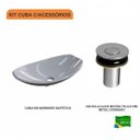 Ver imagem 3 de Kit Cuba L45 com Válvula Click Botão 1''b Compace