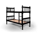 Ver imagem 1 de Beliche Torneada Milão 8 - Tabaco - Jm Móveis