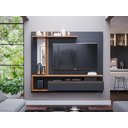 Ver imagem 1 de Painel Tv 60 Polegadas Treviso Chumbo Savana Permobili