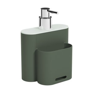 Dispenser para Detergente Coza Flora 500 Ml Verde Amazon e Eco Natural