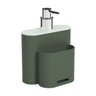 Dispenser para Detergente Coza Flora 500 Ml Verde Amazon e Eco Natural - 1