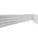 Ver imagem 1 de Moldura Roda Meio Ripado Eva Adesivo Lua 5cmx5mm 25 Metros - Branco