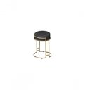 Ver imagem 3 de Puff Decorativo Sarah Sala E Recepção Metal Dourado Veludo