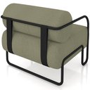 Ver imagem 7 de Kit 02 Poltronas Decorativa Pés Industrial Moscou K01 Bouclê Verde - Lyam Decor