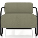 Ver imagem 3 de Kit 02 Poltronas Decorativa Pés Industrial Moscou K01 Bouclê Verde - Lyam Decor