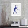 Quadro Matisse Blue Nudes Dance 24x18cm:madeira Preta - 2