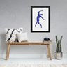 Quadro Matisse Blue Nudes Dance 24x18cm:madeira Preta - 1