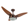Ventilador de Teto Infinity Max Chocolate 3 Pás MDF Mogno 220V 1005 - 1