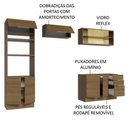 Ver imagem 5 de Armário de Cozinha Completa 270cm Rustic Stella Madesa 06