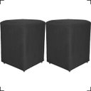 Ver imagem 1 de Kit 2 Puff Decorativo Dado Para Sala Recepção Manicure, Escritório E Consultório Suede