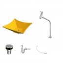 Ver imagem 2 de Kit Cuba L30 com Torneira Link 1062 Metal e Válvula Click 1''b + Sifão Pvc e Flexível Compace