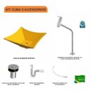 Ver imagem 3 de Kit Cuba L30 com Torneira Link 1062 Metal e Válvula Click 1''b + Sifão Pvc e Flexível Compace