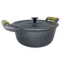 Ver imagem 2 de Jogo 3 Panelas Alumínio Batido Craqueada - 32 -34 -36 OkayShop