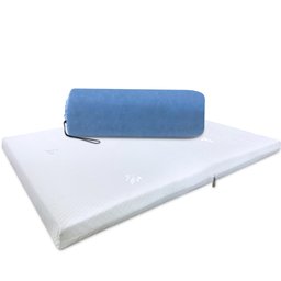 Colchonete Chiqueirinho Dobrável para bebê Infantil Com bolsa para transporte 70x100x6cm BF Colchões - 1
