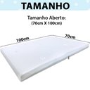 Ver imagem 2 de Colchonete Chiqueirinho Dobrável para bebê Infantil Com bolsa para transporte 70x100x6cm BF Colchões