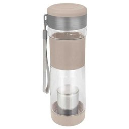 Garrafa com Infusor 550ml - Bege - Mor - 1