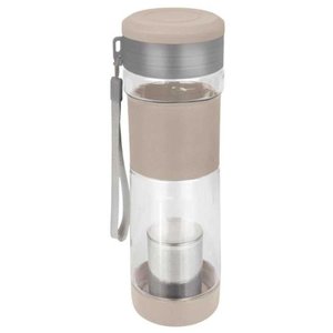 Garrafa com Infusor 550ml - Bege - Mor