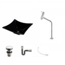 Ver imagem 2 de Kit Cuba L30 com Torneira Link 1062 Metal e Válvula Click 1''g + Sifão Cromado e Flexível Compace