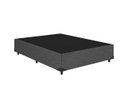Ver imagem 3 de Base Box Casal Classic Blindado 138x188 Corino Cinza
