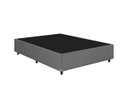 Ver imagem 1 de Base Box Casal Classic Blindado 138x188 Corino Cinza
