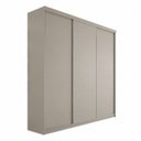 Ver imagem 2 de Guarda-Roupa Casal MDF BP 3 Portas 4 Gavetas Liege Panna