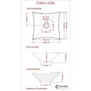 Ver mais imagens de Kit Cuba L30 com Torneira Link 1062 Metal e Válvula Click 1 1/2" + Sifão Pvc e Flexível Compace