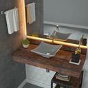 Ver imagem 1 de Kit Cuba L30 com Torneira Link 1062 Metal e Válvula Click 1 1/2" + Sifão Pvc e Flexível Compace