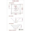 Ver mais imagens de Kit Cuba L30 com Torneira Link 1062 Metal e Válvula Click 1 1/2" + Sifão Pvc e Flexível Compace