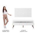 Ver imagem 5 de Rack Madesa Londres e Painel para Tv até 55 Polegadas - Branco