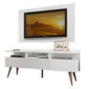 Ver imagem 2 de Rack Madesa Londres e Painel para Tv até 55 Polegadas - Branco