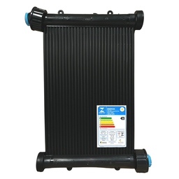 Aquecedor Solar Piscina 30Placas 3Mt ROSCA+Valvs+Cdt+Bomba - 5
