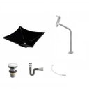 Ver imagem 2 de Kit Cuba L30 com Torneira Link 1062 Metal e Válvula Click 1 1/2'' + Sifão Cromado e Flexível Compace