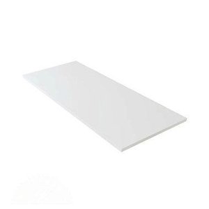 Prateleira Mesa Mdf 15mm 120x30 Recorte Placa Painel Chapa Branco Cód.1301