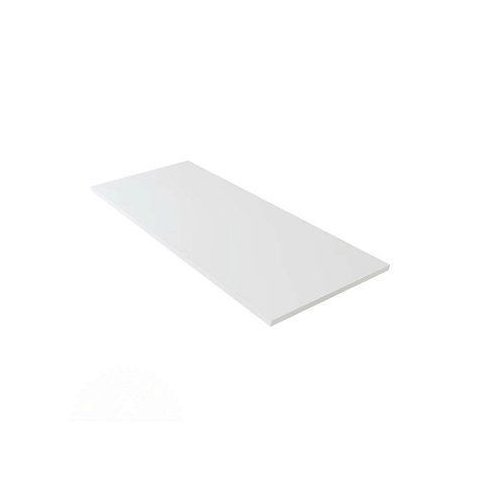 Prateleira Mesa Mdf 15mm 120x30 Recorte Placa Painel Chapa Branco Cód.1301