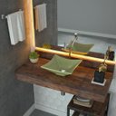 Ver imagem 1 de Kit Cuba L30 com Torneira Link 1062 Metal e Válvula Click 1 1/2'' + Sifão Cromado e Flexível Compace