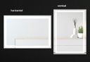 Ver imagem 4 de Espelho jateado iluminado com led frio 80x100cm Woodglass 80x100 jato frio