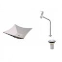 Ver imagem 2 de Kit Cuba L30 com Torneira Link 1062 Metal e Válvula 1" Compace