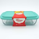 Ver imagem 1 de Assadeira Lasanheira Marinex com Tampa Azul 3,7 Litros - Nadir R6537