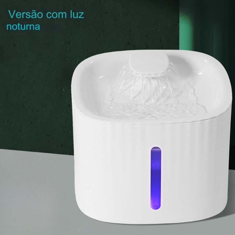 Bebedouro Pet Inteligente Fonte de Água Automático com Filtro - 6