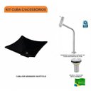 Ver imagem 3 de Kit Cuba L30 com Torneira Link 1062 Metal e Válvula 1" Compace