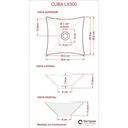 Ver imagem 6 de Kit Cuba L30 com Torneira Link 1062 Metal e Válvula Click 1"b Compace