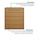 Ver imagem 5 de Cômoda 5 Gavetas Ratan 100% MDF Unique